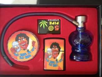 RASTA MINI BONG SET